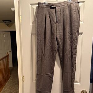 H&M Men's Classic Brown Dress Pants